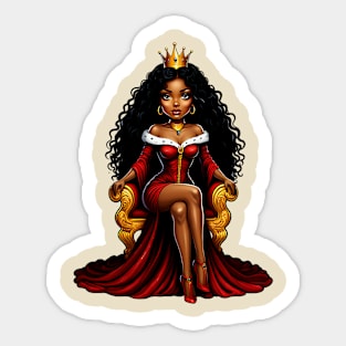 Black Queen Sticker